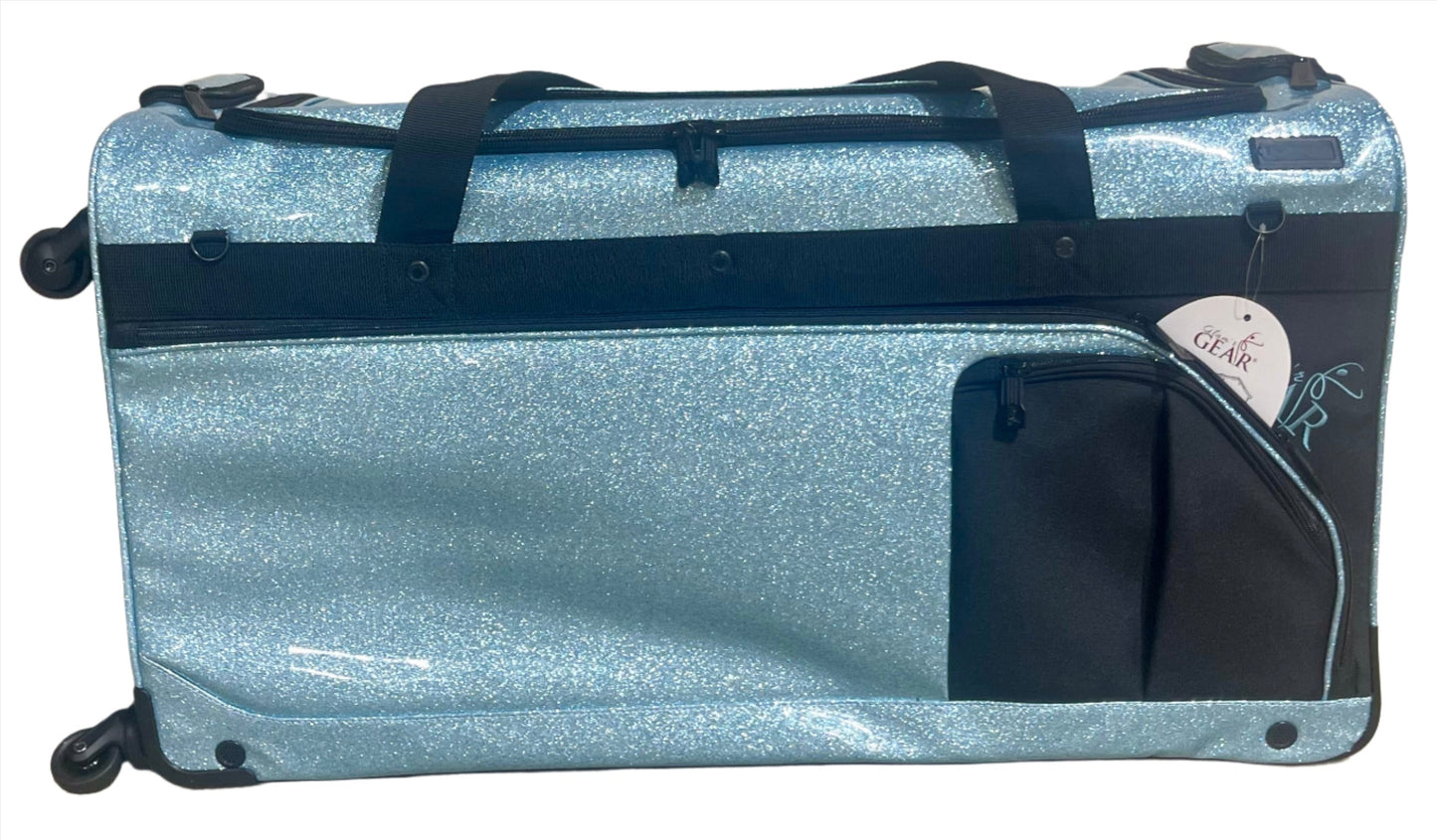 Glam'r Gear® Mobile Changing Station™ Dance Duffel Bag with Built-In uHide® Rack - Glamr Gear