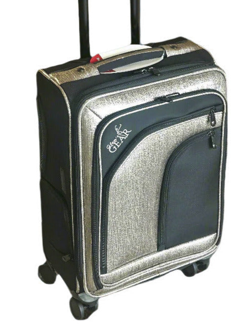 Glam'r Gear® Solo™ Carry-On with uHide® Extendable Garment Rack (New Style!) - Glamr Gear