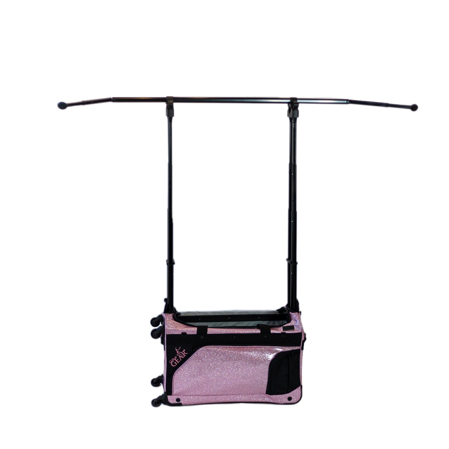 Glam'r Gear® Mobile Changing Station™ Dance Duffel Bag with Built-In uHide® Rack - Glamr Gear
