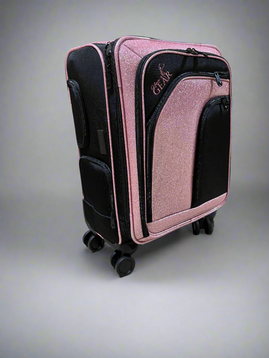 Glam'r Gear® Solo™ Carry-On with uHide® Extendable Garment Rack (New Style!) - Glamr Gear